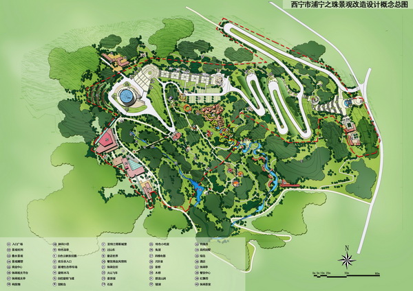 浦宁之珠 青海西宁地标景观规划设计